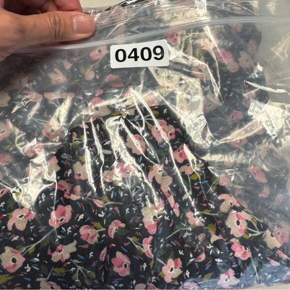 Zadig & Voltaire Black Pink Floral Maxi Dress Size XS Romantic - Picture 14 of 14